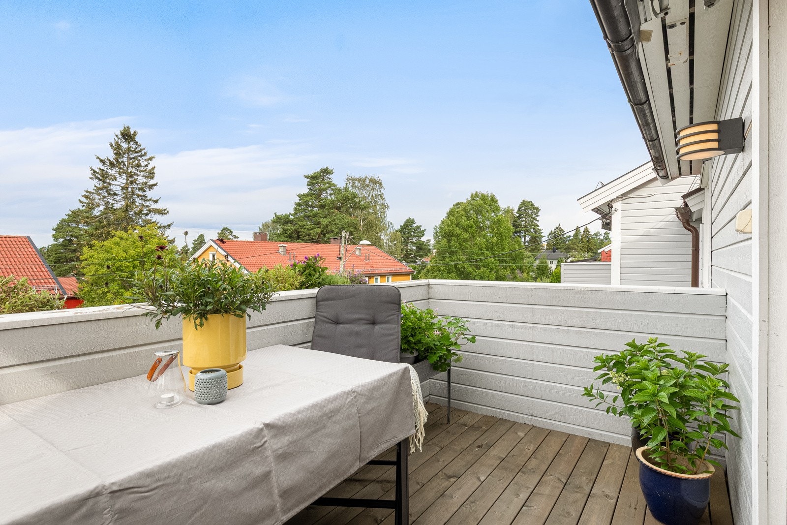 Balkongen er på hele 8 m²! Galleribilde