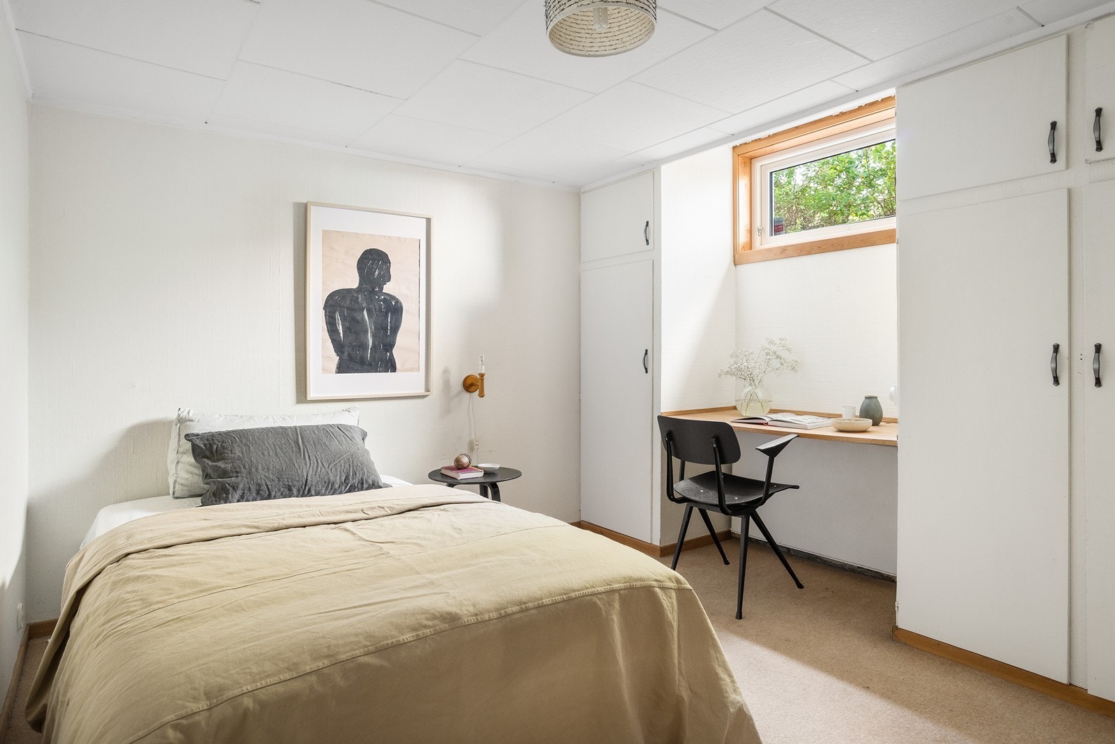 Disp.rom benyttet som soverom 5 (ikke godkjent for varig opphold). Galleribilde
