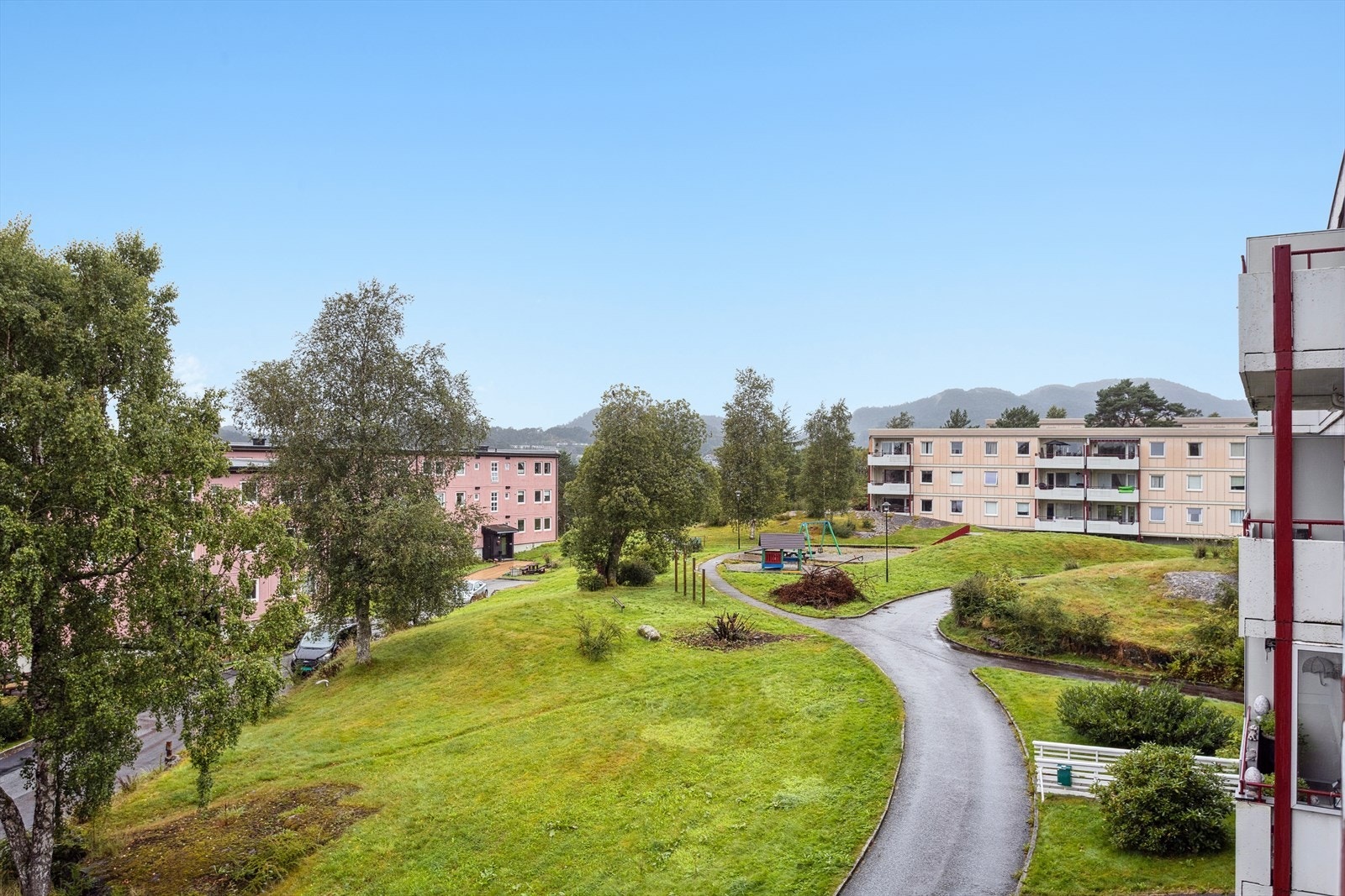 Det er flere lekeplasser like i nærheten. Galleribilde