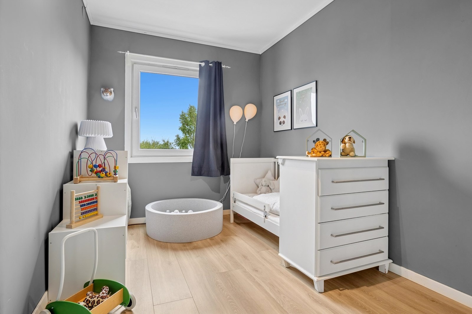 Soverom nr. 3 er 8,5 kvm. Galleribilde