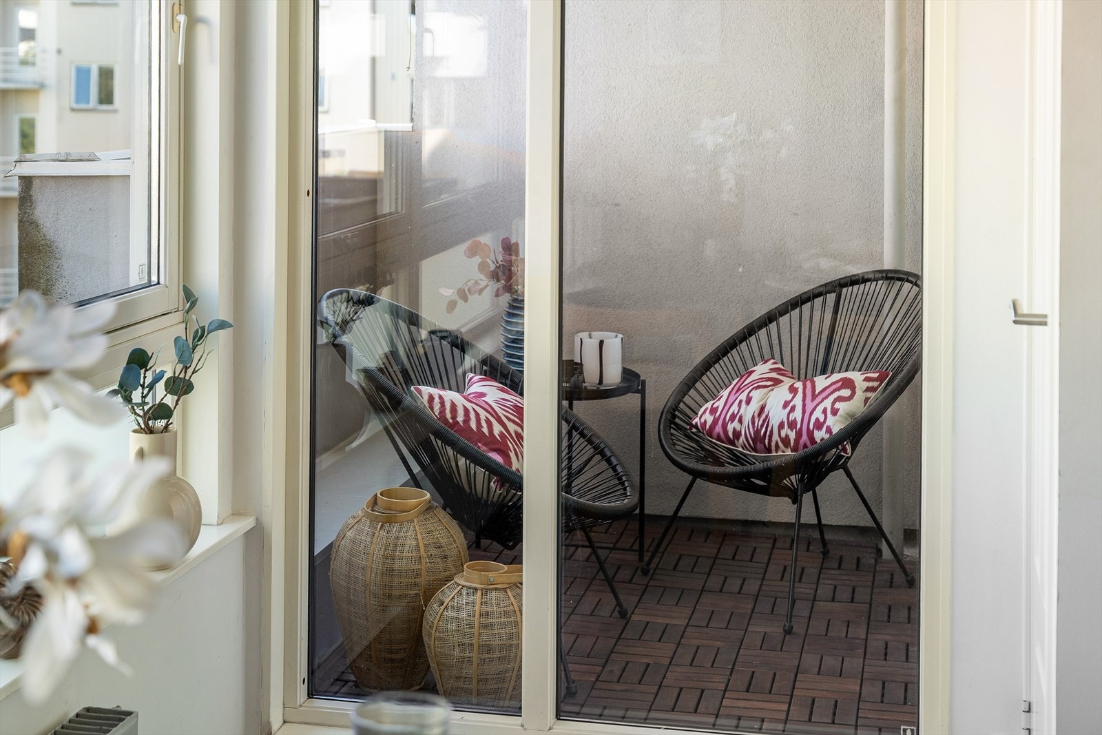 Balkongen er nordøstvendt og er ca. 3 kvm. Galleribilde