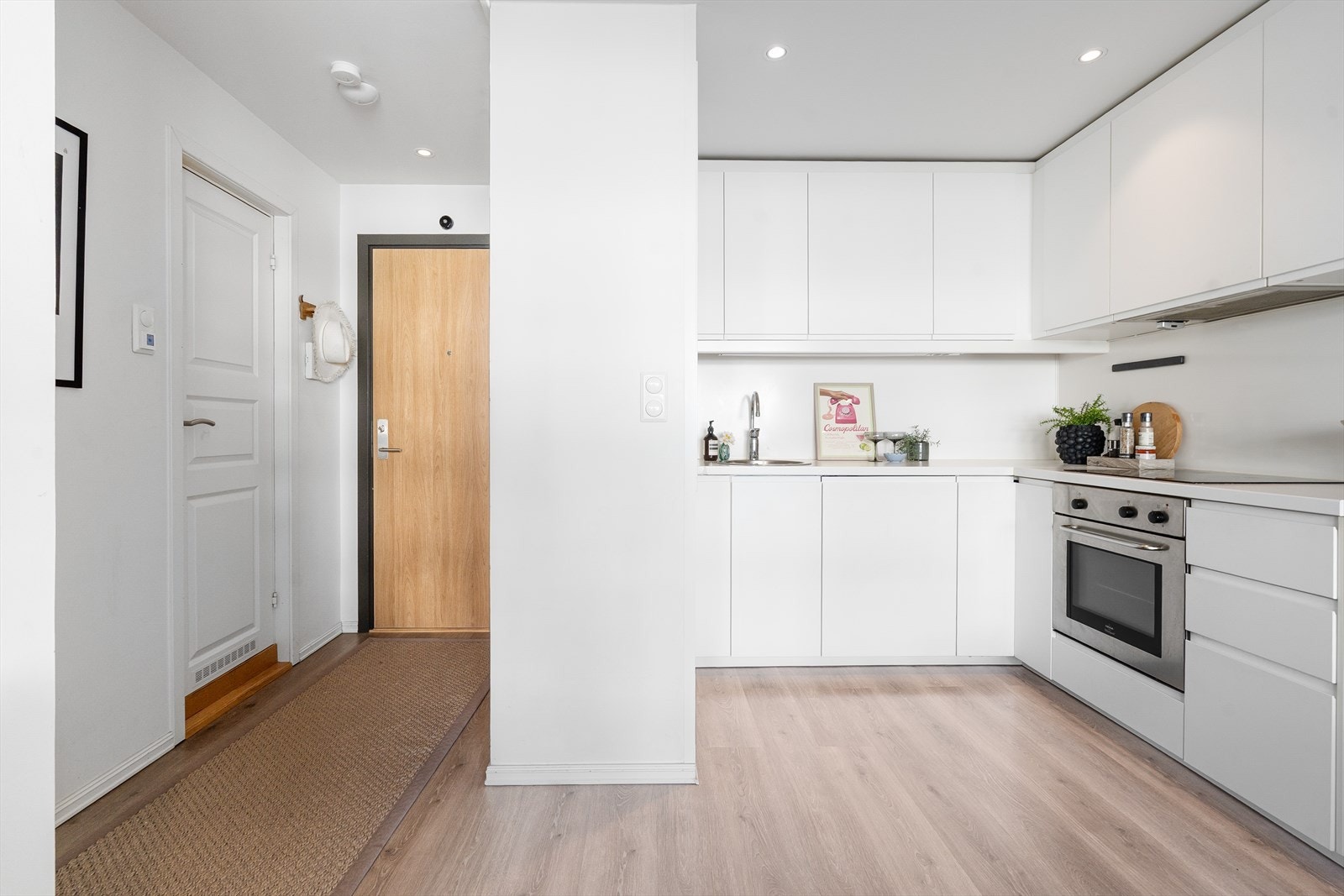 Planløsning er optimal og leiligheten blir godt utnyttet. Galleribilde