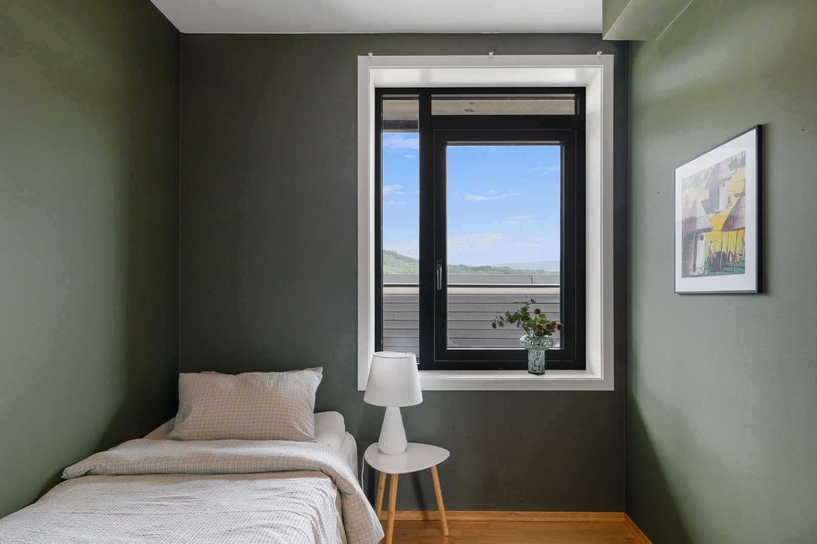 Det andre soverommet er på ca 8 kvm. Galleribilde