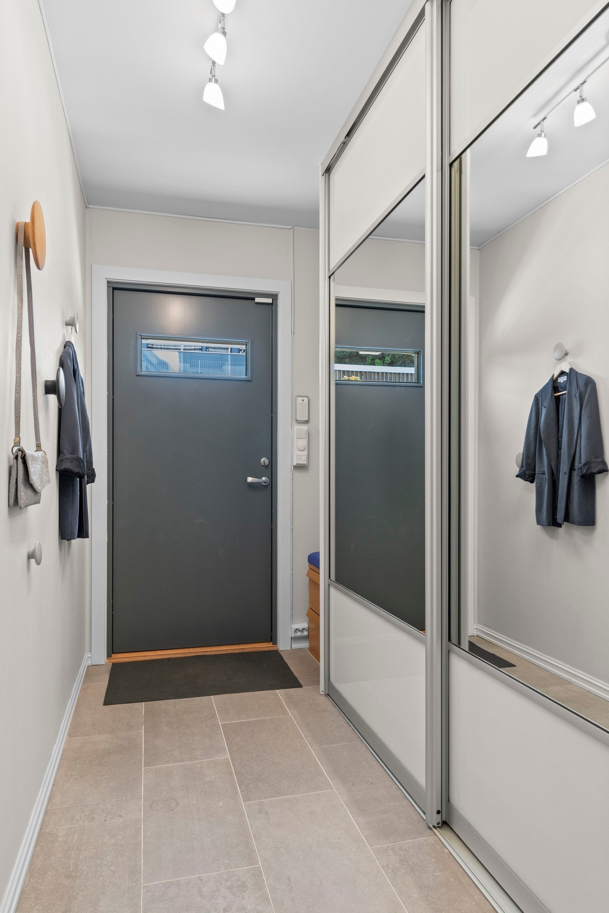 Det er varmekabler i gulvet. Galleribilde