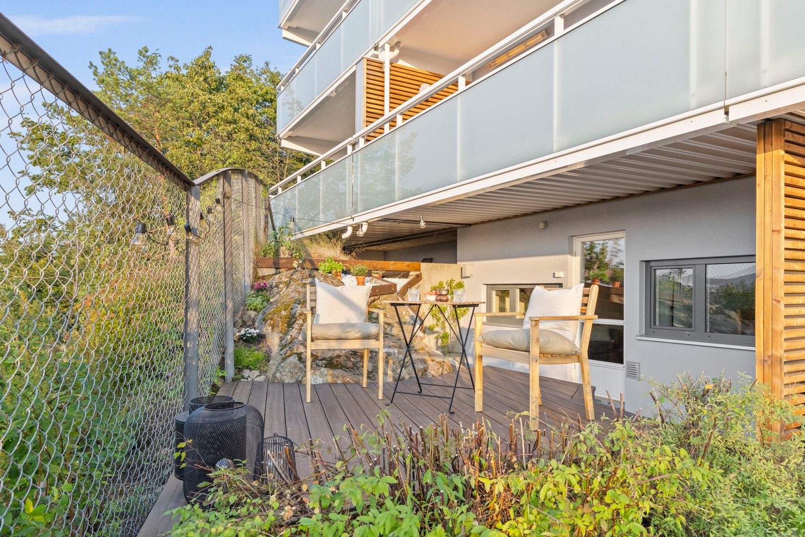 Her får du en liten hageflekk hvor du kan plante urter i fjellkanten eller skape din egen grønne oase. Galleribilde