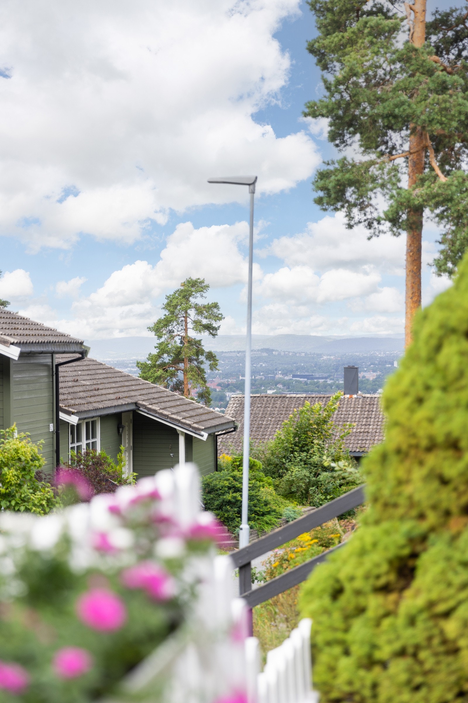 Herfra har du en flott utsikt ut over byen. Galleribilde