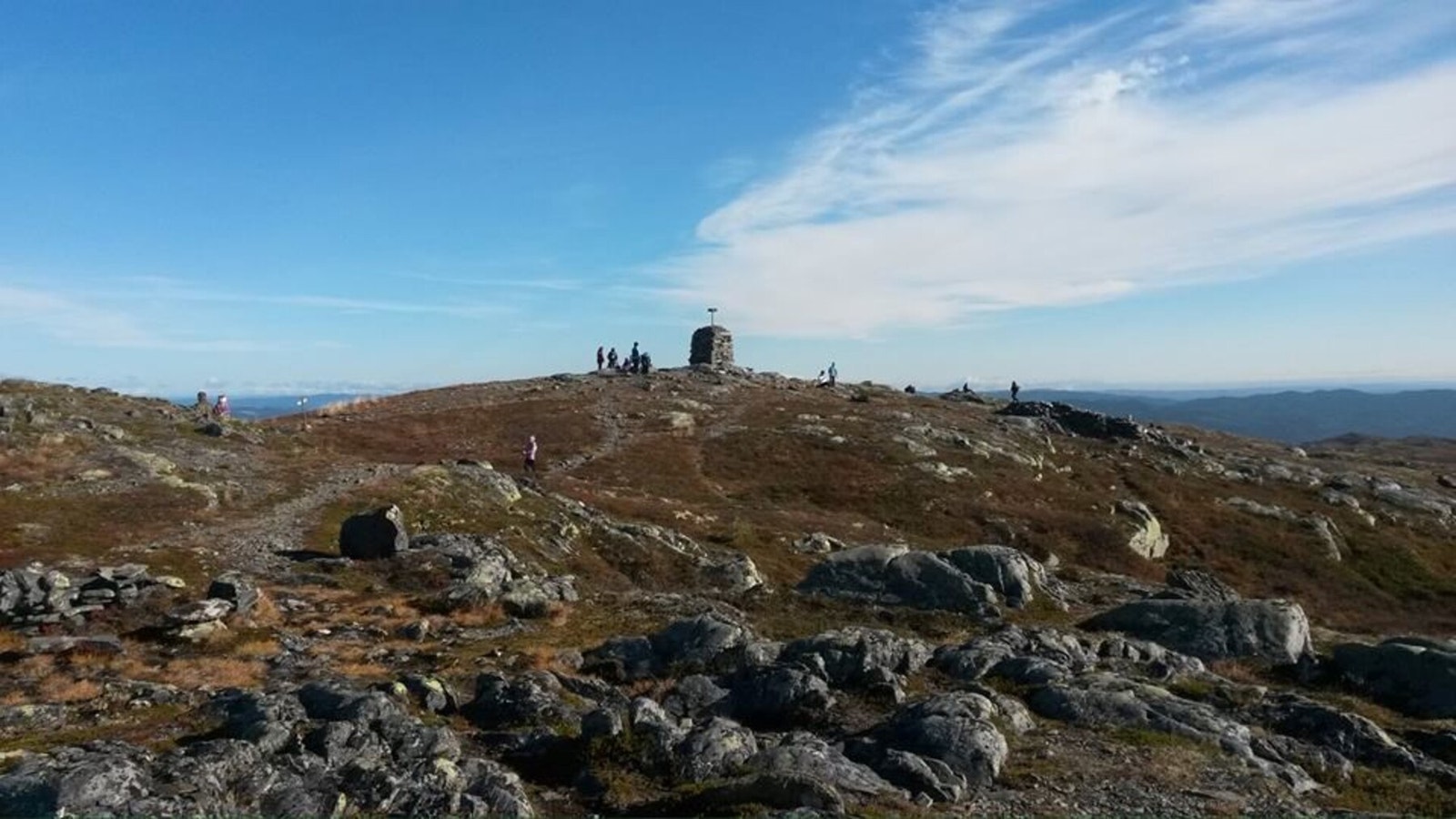 Bjørgovarden er en fin og lett tur, herfra har man panoramautsikt Galleribilde