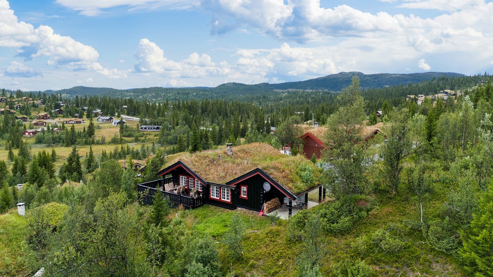 Området kan by på fine turmuligheter alle fire årstider Galleribilde