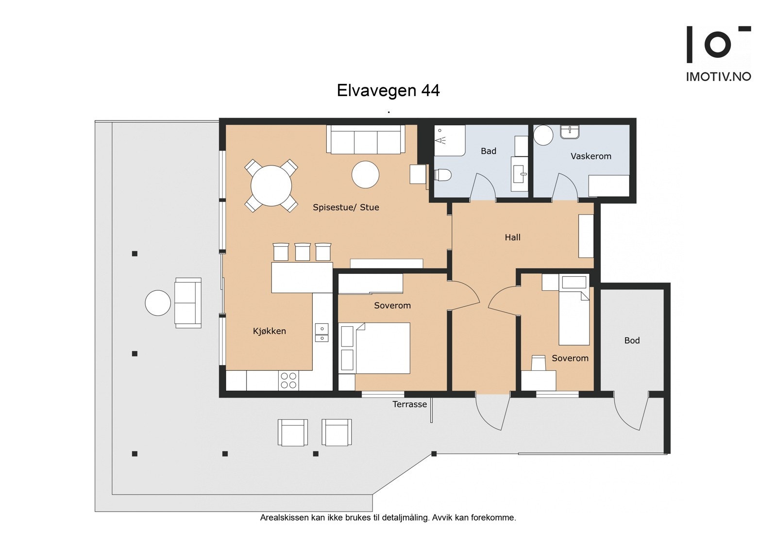 Plantegning | Areal: 83 kvm Galleribilde