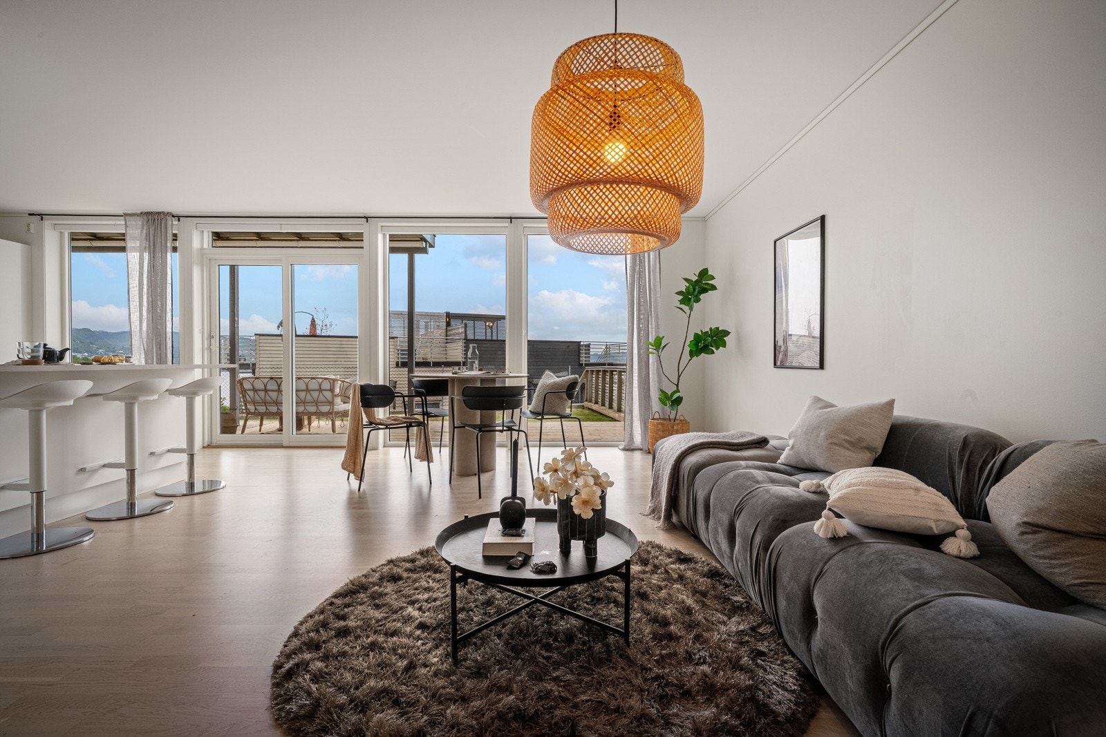 Boligen har et innvendig bruksareal på 79 kvm Galleribilde