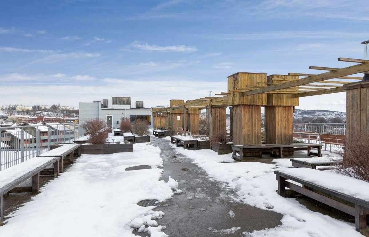 Takterrasse Galleribilde