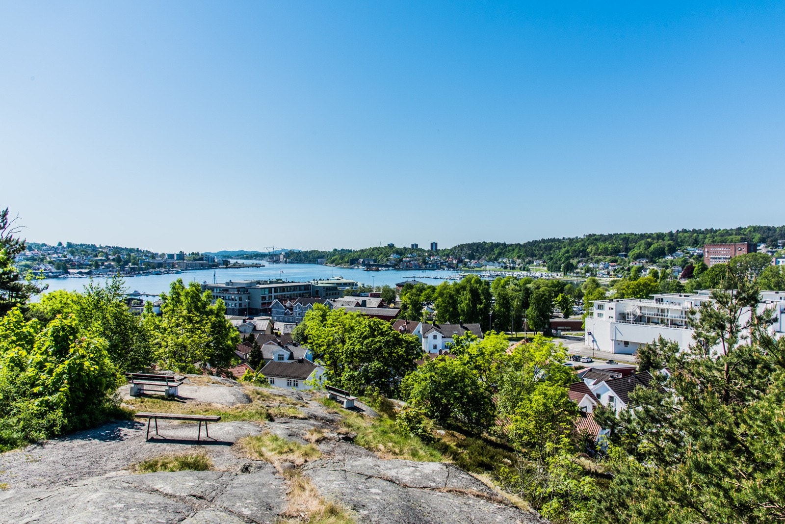 Preståsen byr på fantastiske utsiktspunkter Galleribilde