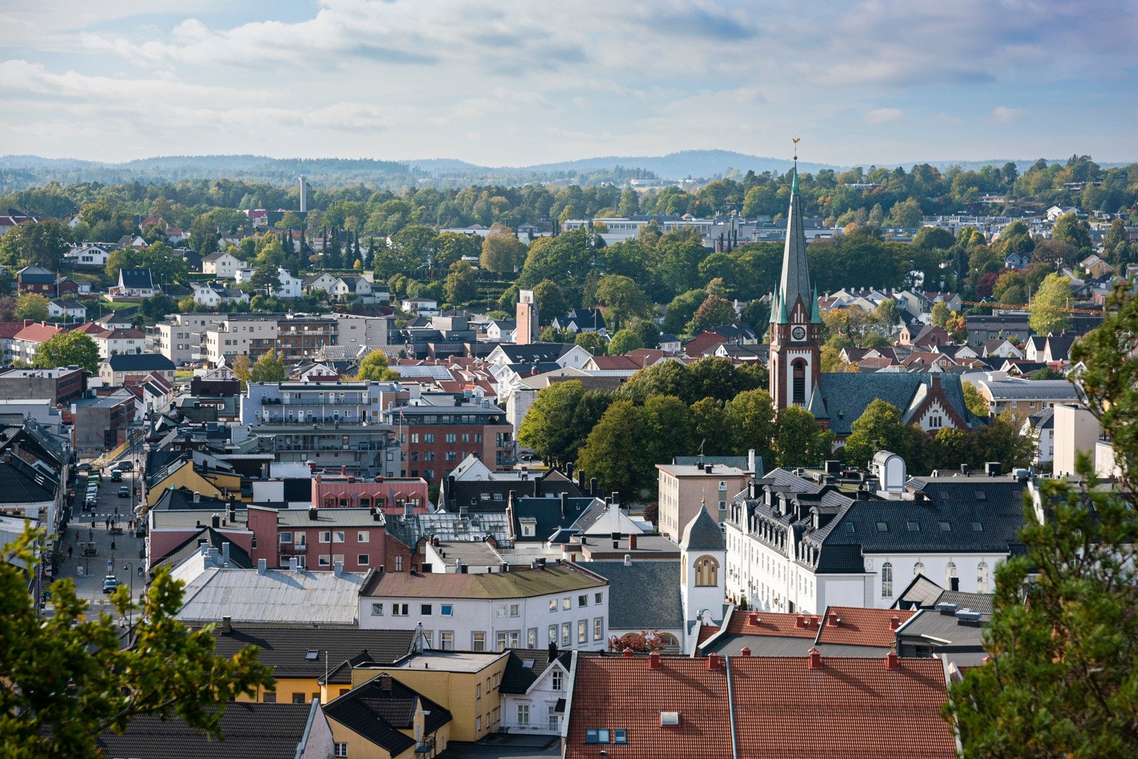 Fint skue også på dagtid Galleribilde