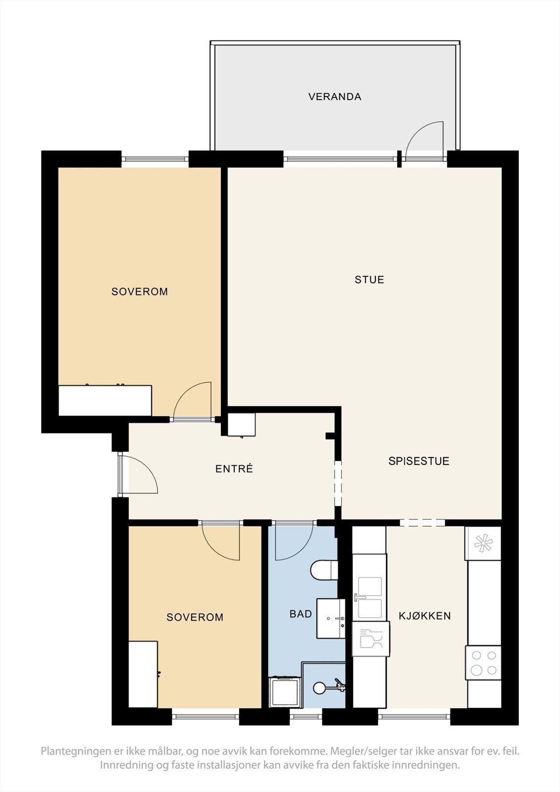 Plantegning. Galleribilde