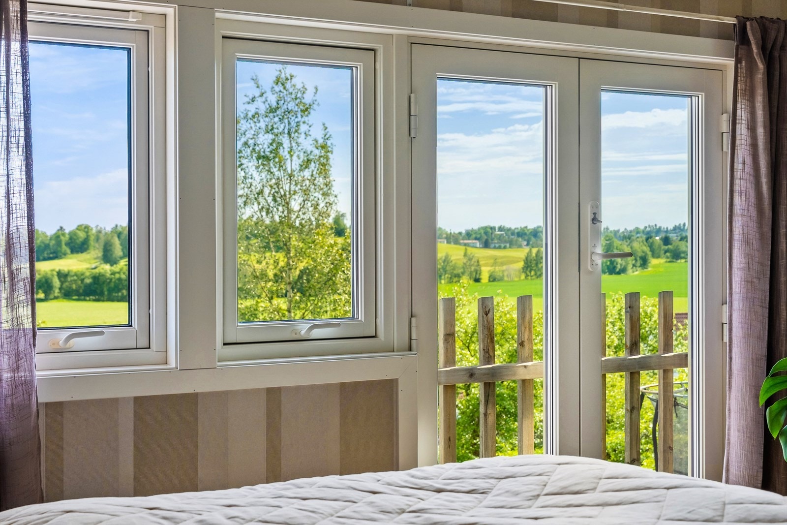 Luftig og åpent med fritt utsyn. Galleribilde