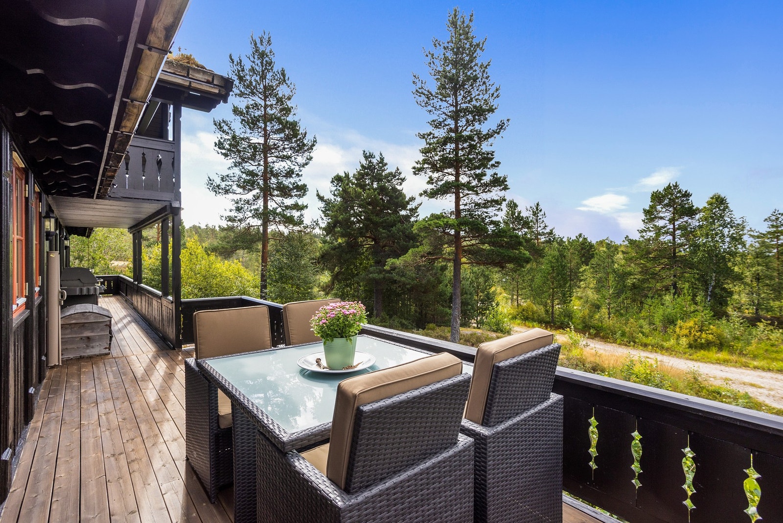 Fine sol-og utsiktsforhold Galleribilde