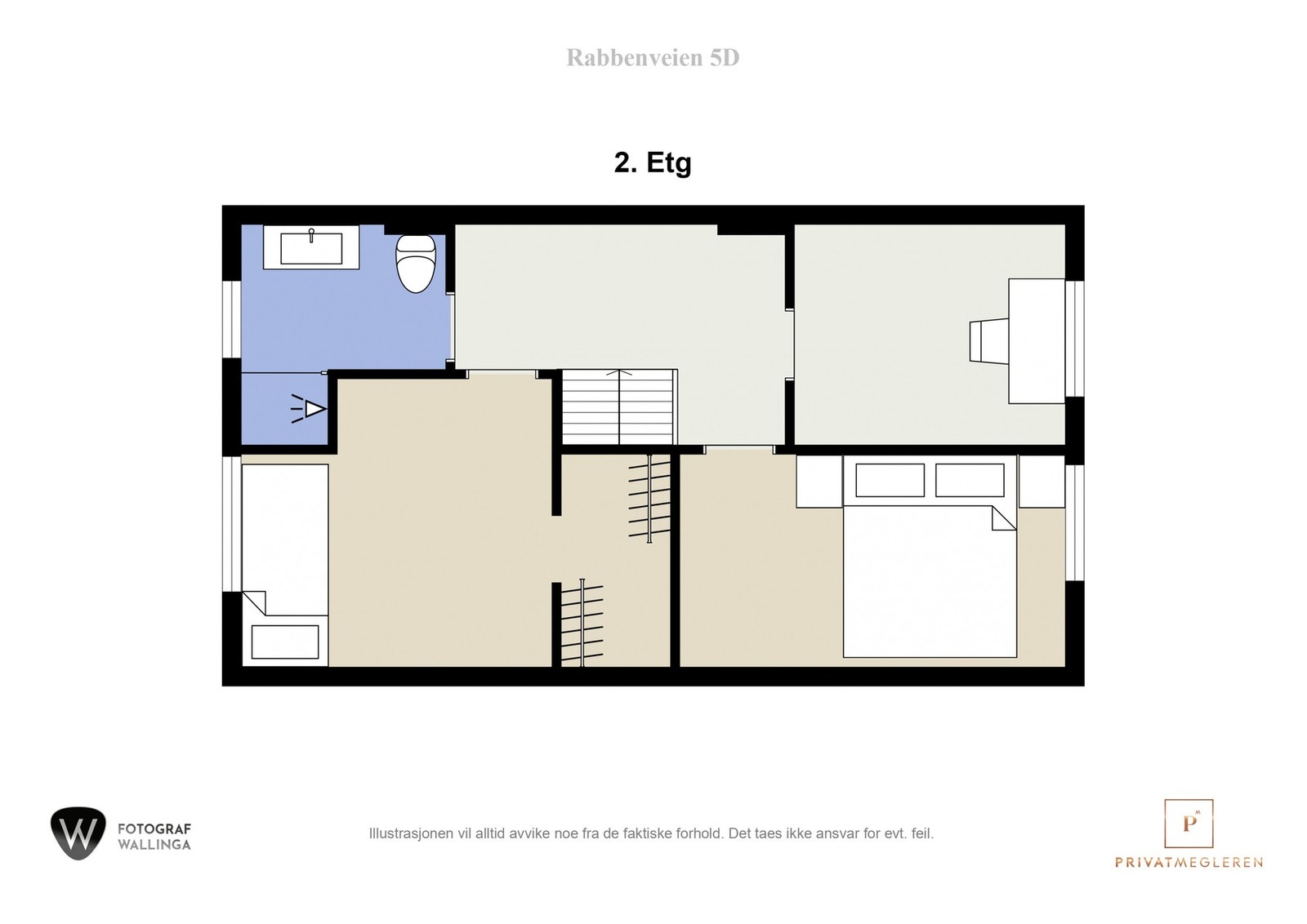 Plantegning 2. etasje Galleribilde