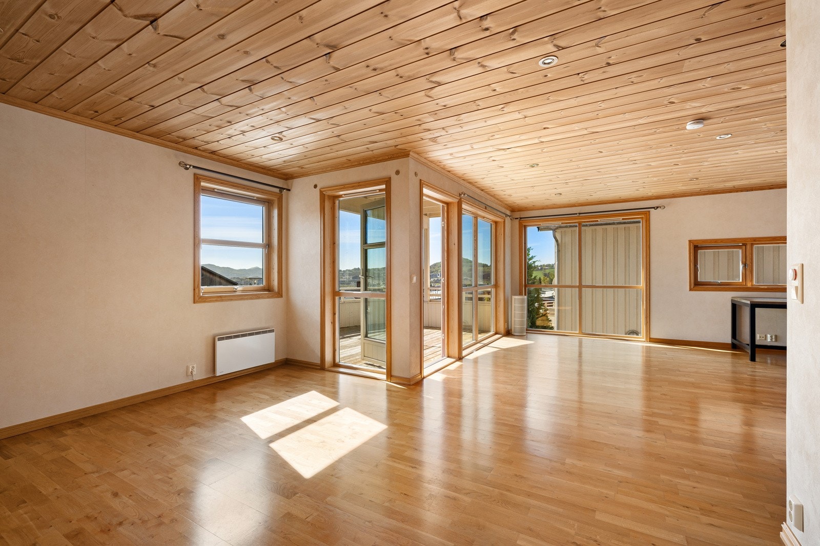 Stue med utg. balkon g Galleribilde