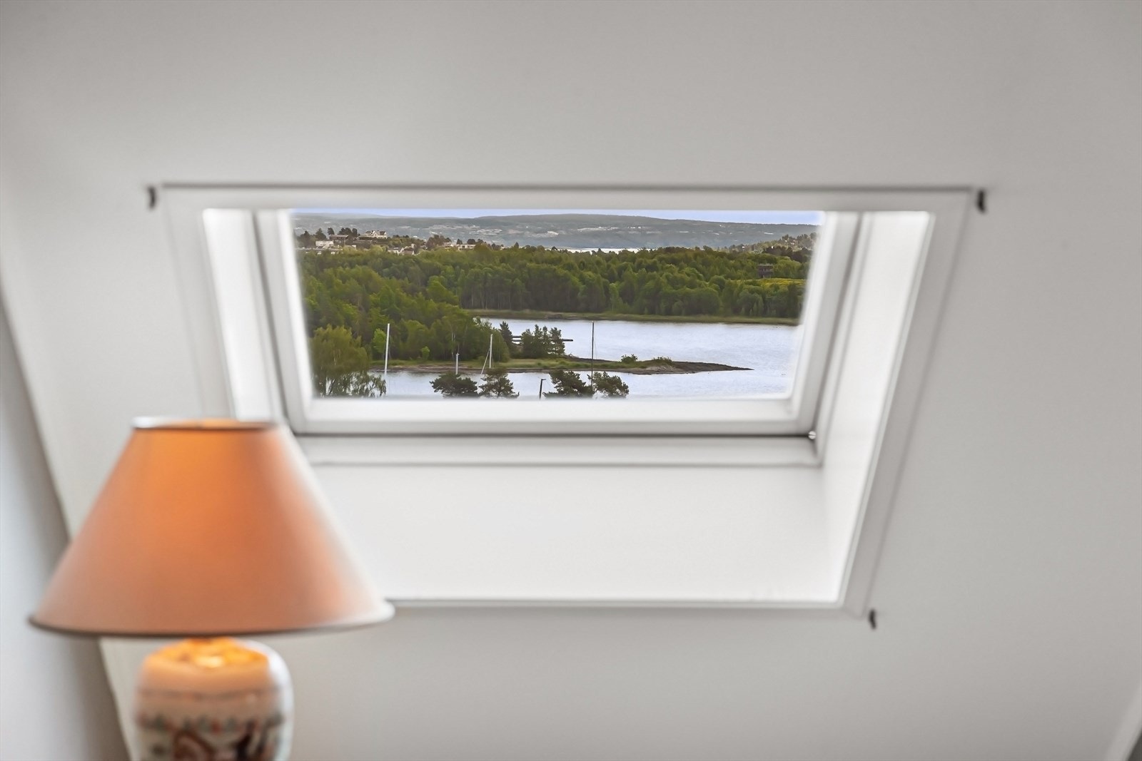 Utsikten fra hovedsoverommet Galleribilde