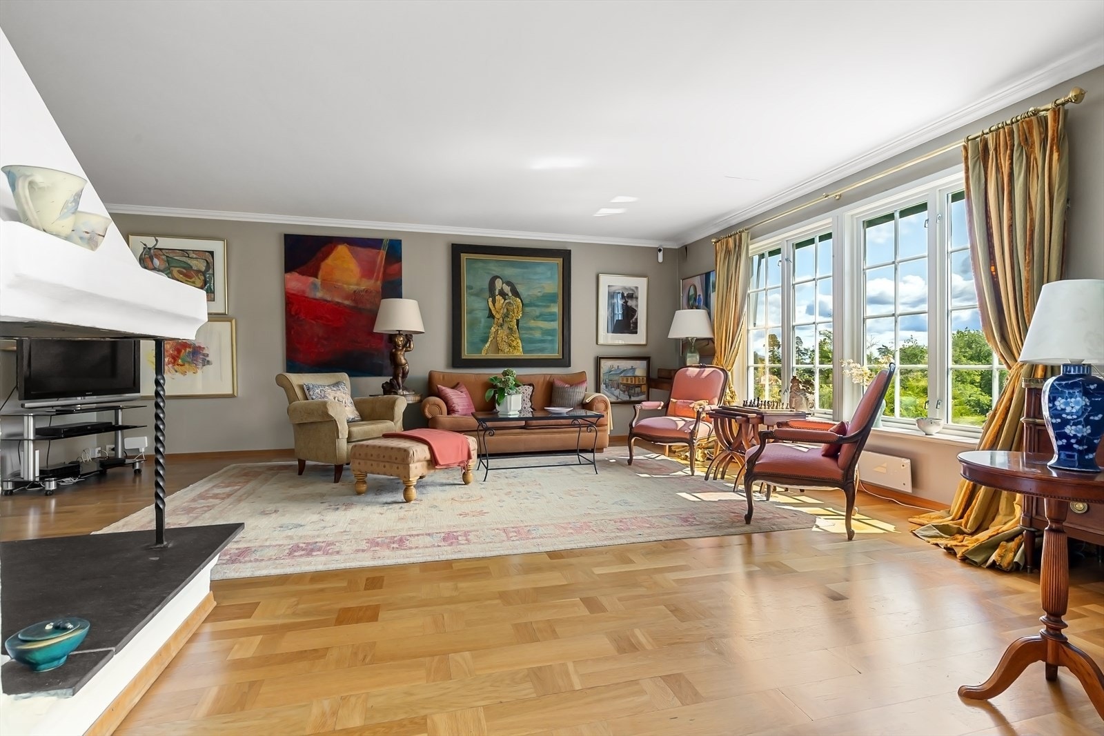 Stue i 1.etg. Galleribilde