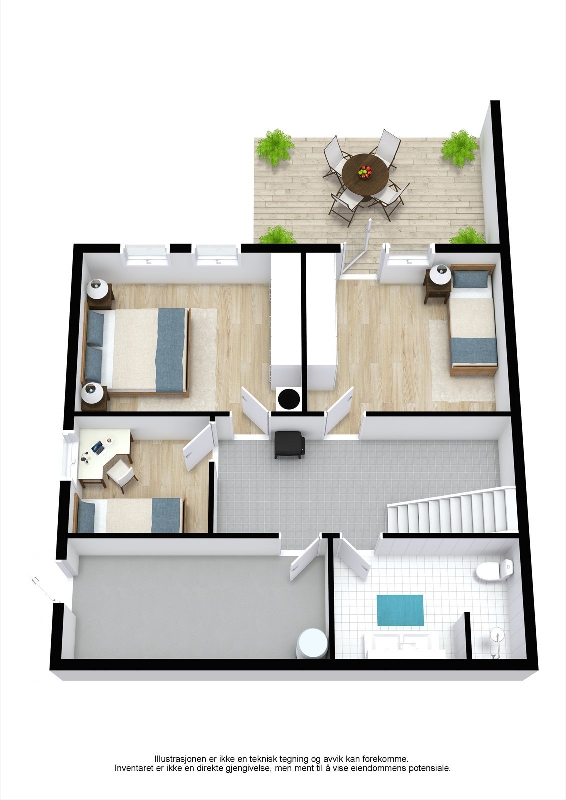 Underetasje Galleribilde