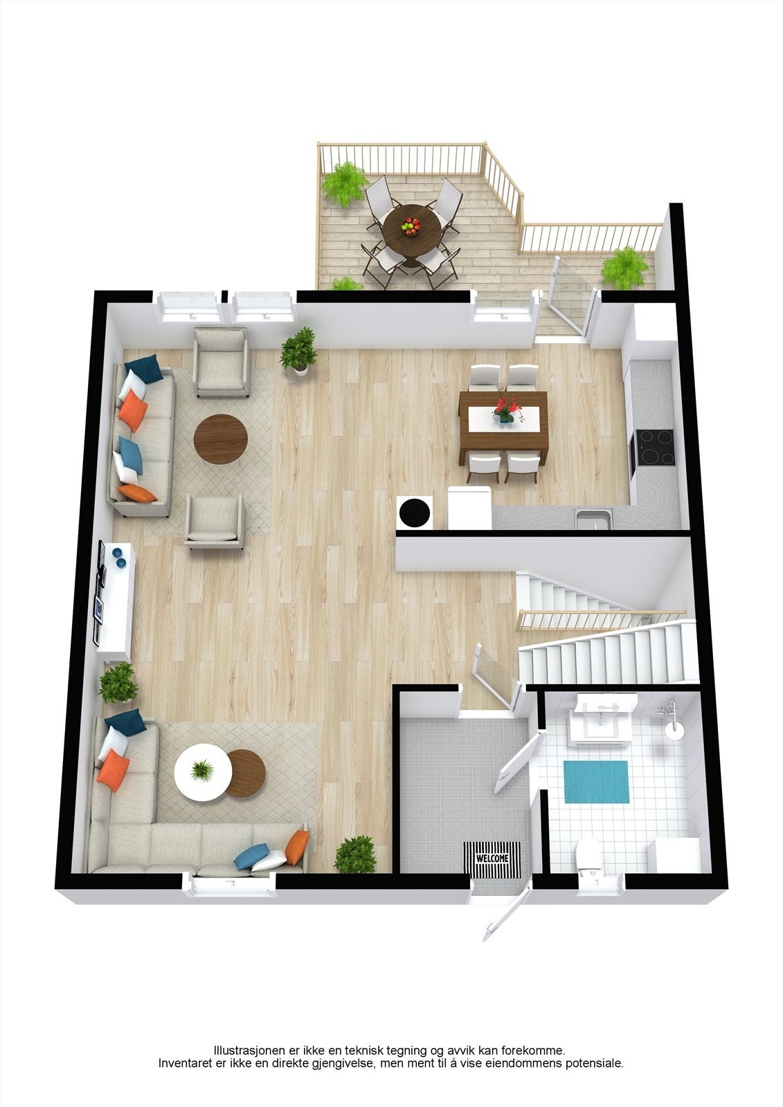 1. etasje Galleribilde