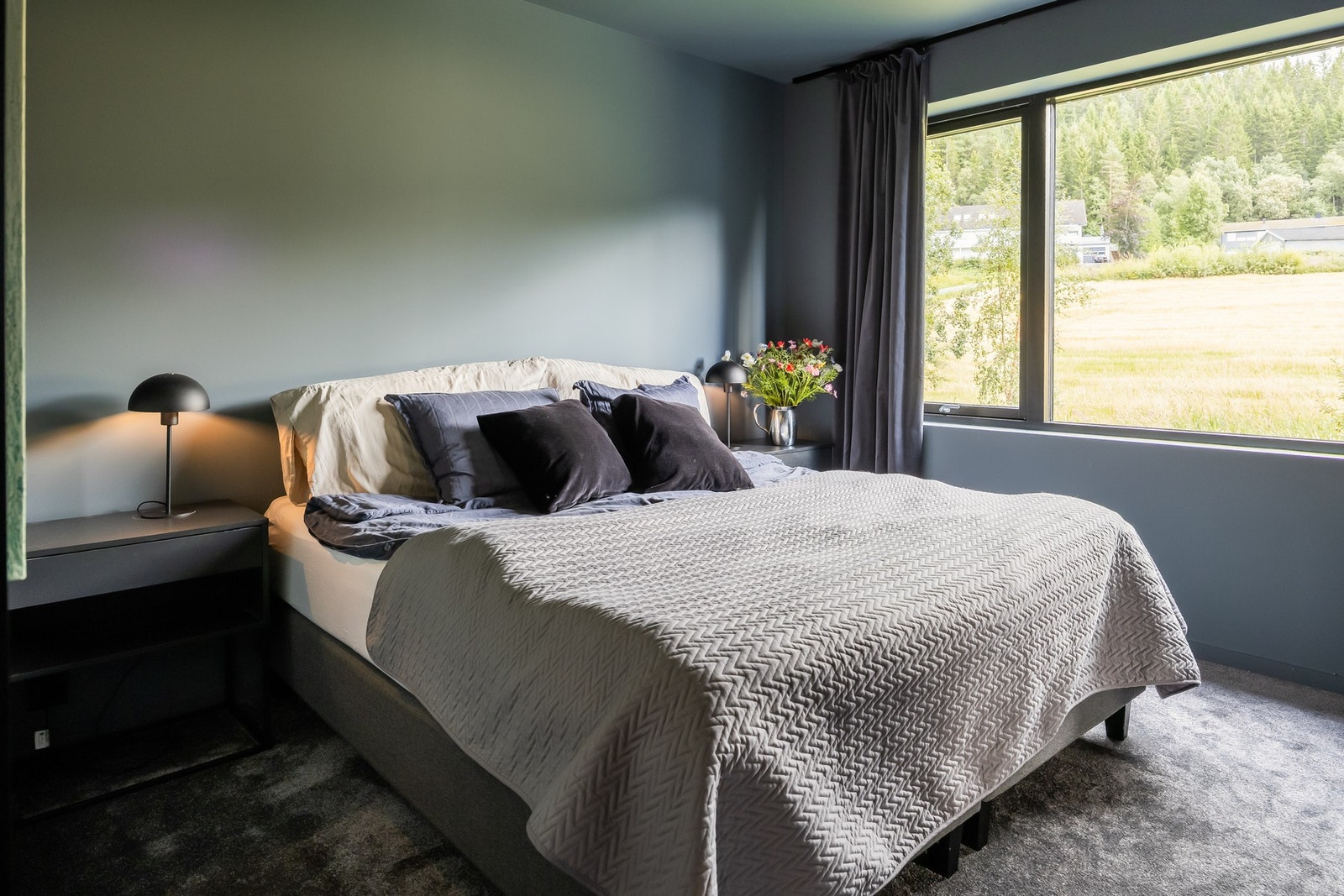 Soveromsdelen utgjør til sammen 35 kvm. og gir en fantastisk hverdagsluksus. Galleribilde