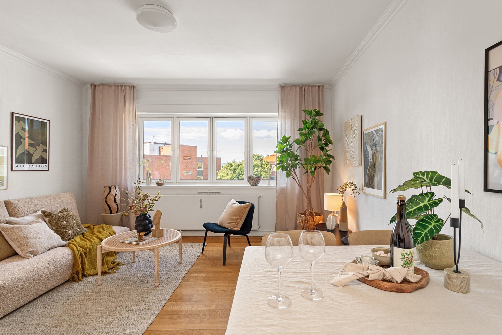 Vinduene i borettslaget ble byttet i 2020. Galleribilde