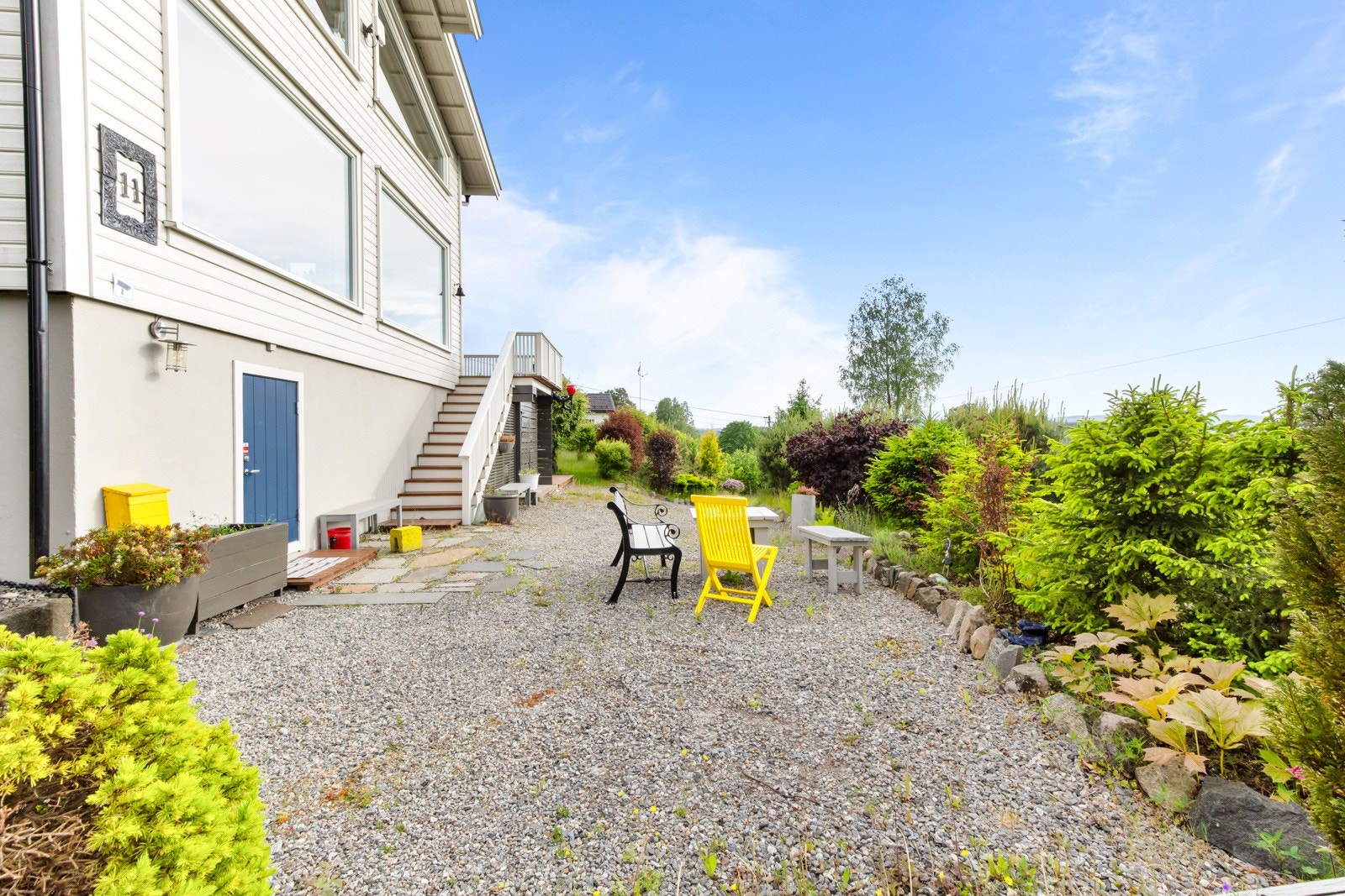 Stor og fin "gårdsplass". Galleribilde