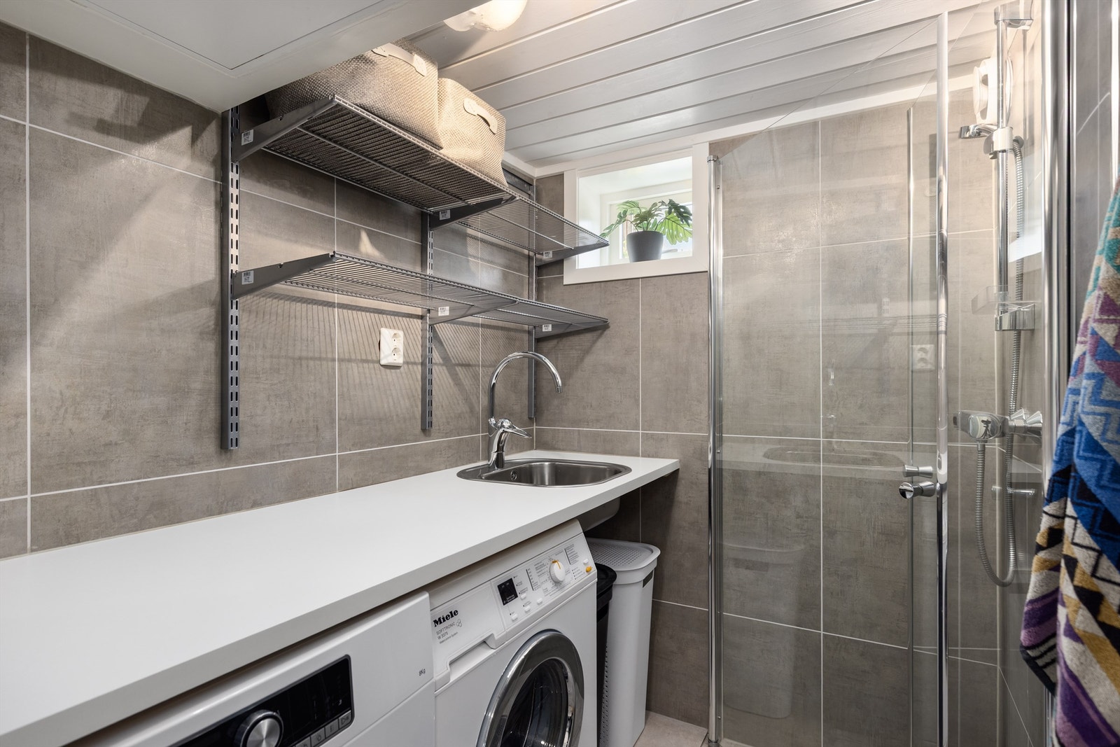 Vaskerommet ble pusset opp i 2018 Galleribilde