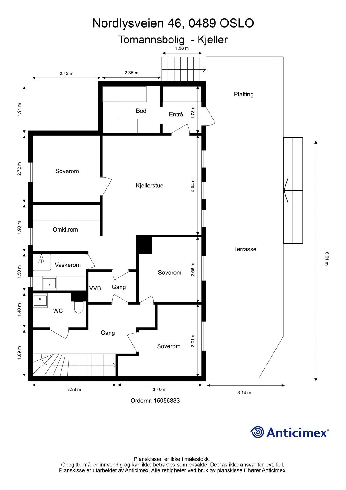 Planskisse - Kjeller Galleribilde