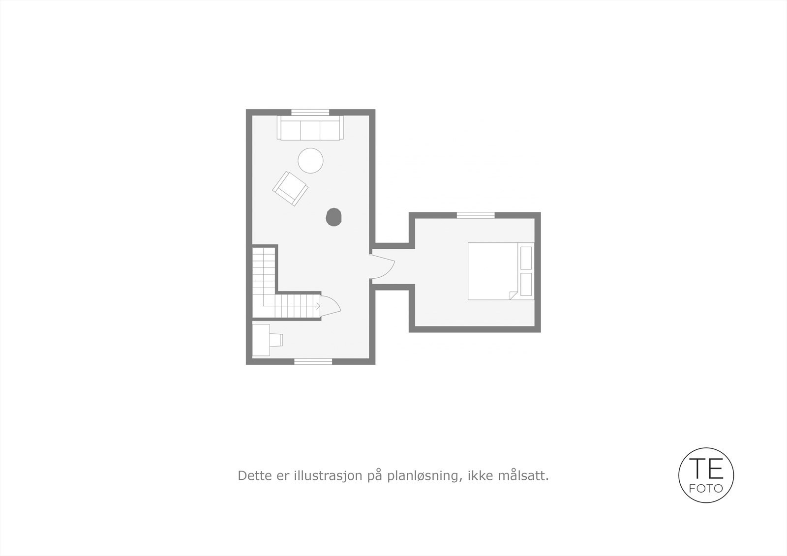 Loftetasje Galleribilde