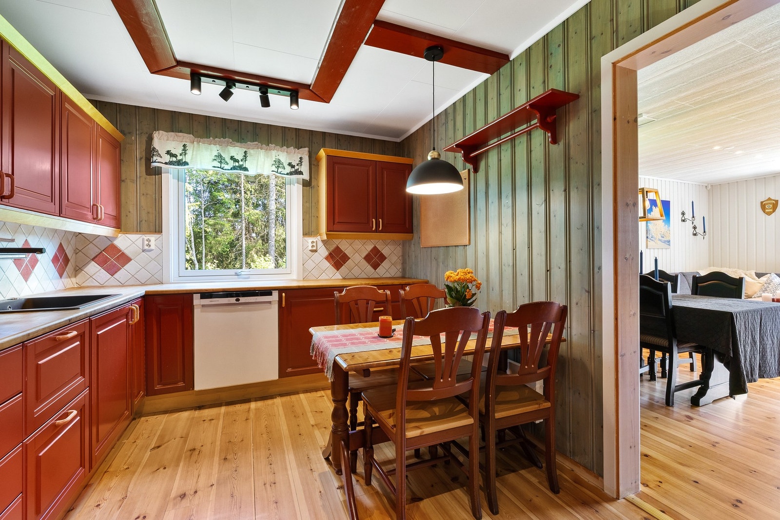 Kjøkken med tradisjonell standard Galleribilde