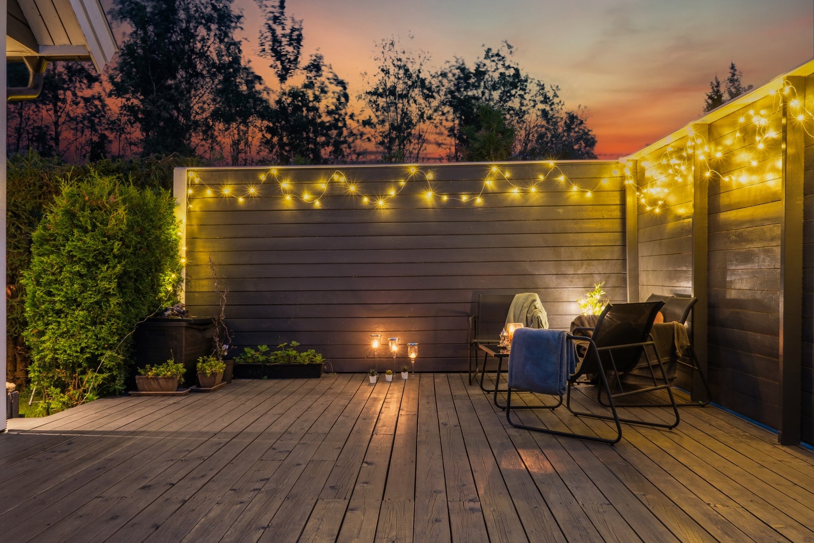 Her kan du nyte både sene sommerkvelder og lyse morgener. Galleribilde