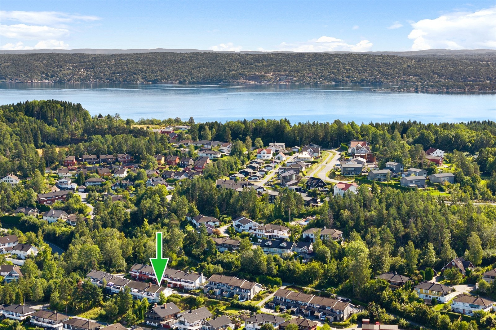 Dronebilde Galleribilde