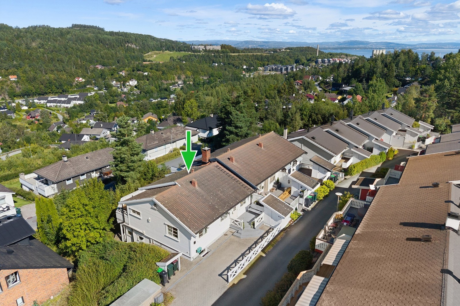 Dronebilde Galleribilde