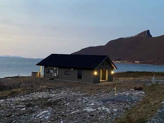 Første Byggmann-hytta på Mollnesbergan hyttefelt. Galleribilde