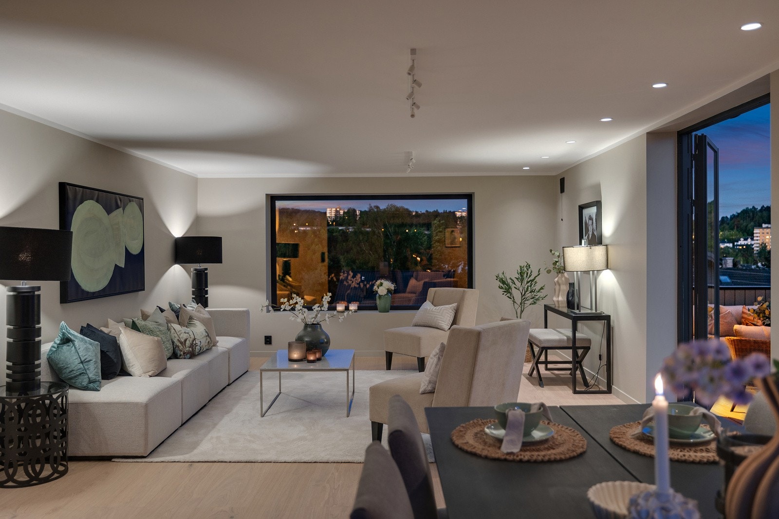 Kveldsstemning Galleribilde