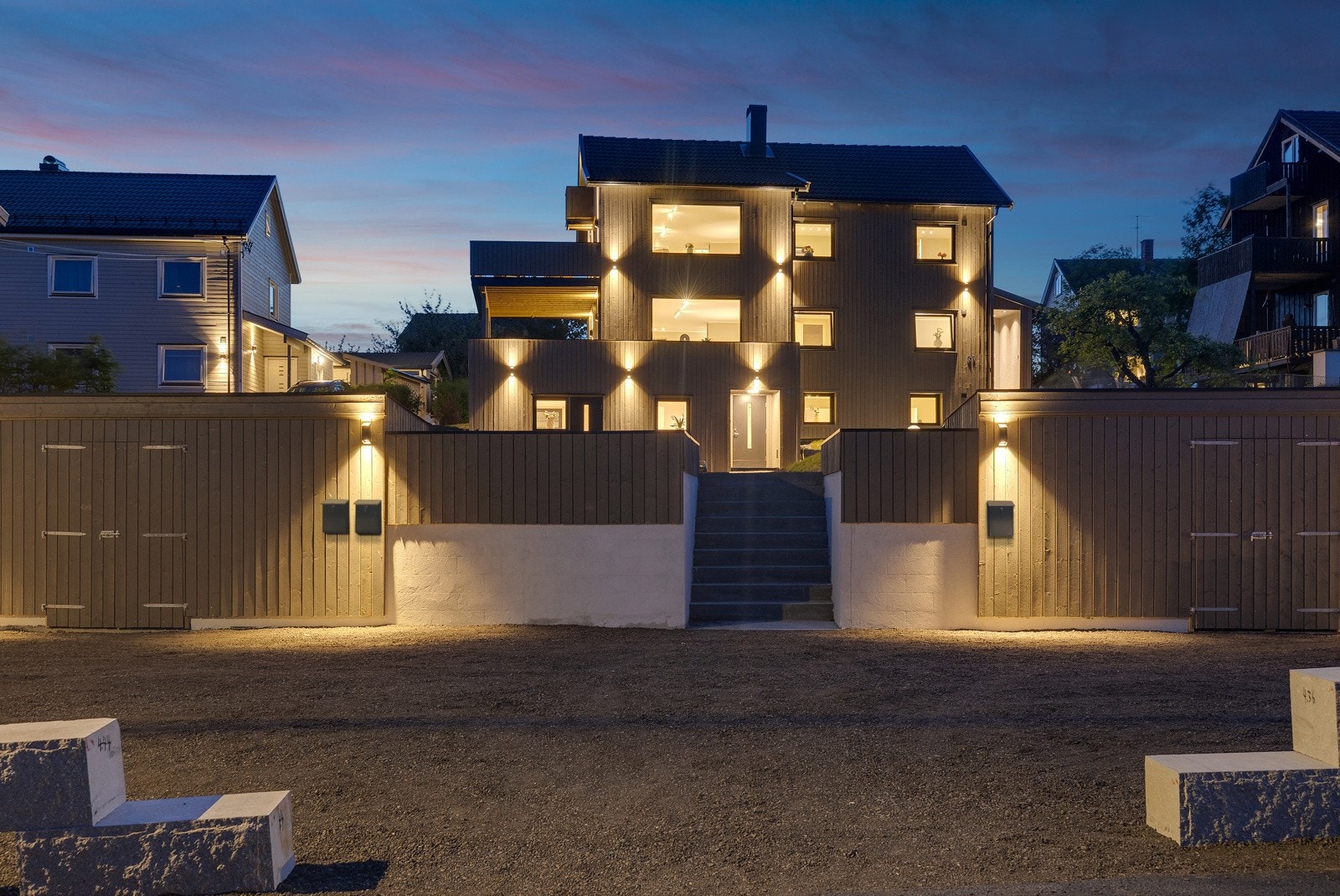 Kveldsstemning Galleribilde