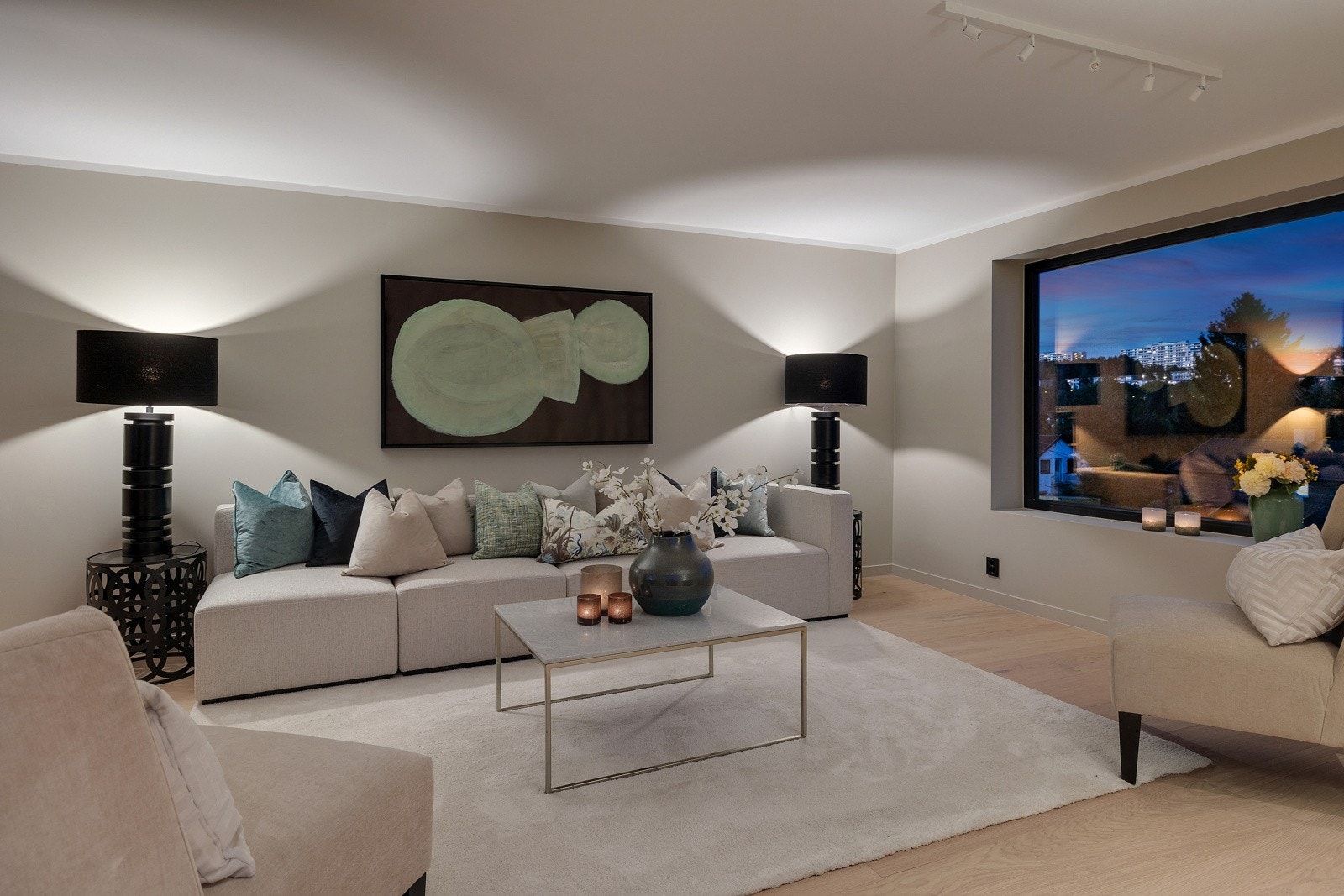 Kveldsstemning Galleribilde