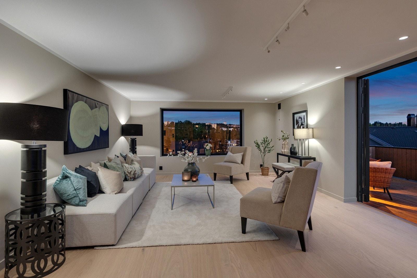 Kveldsstemning Galleribilde