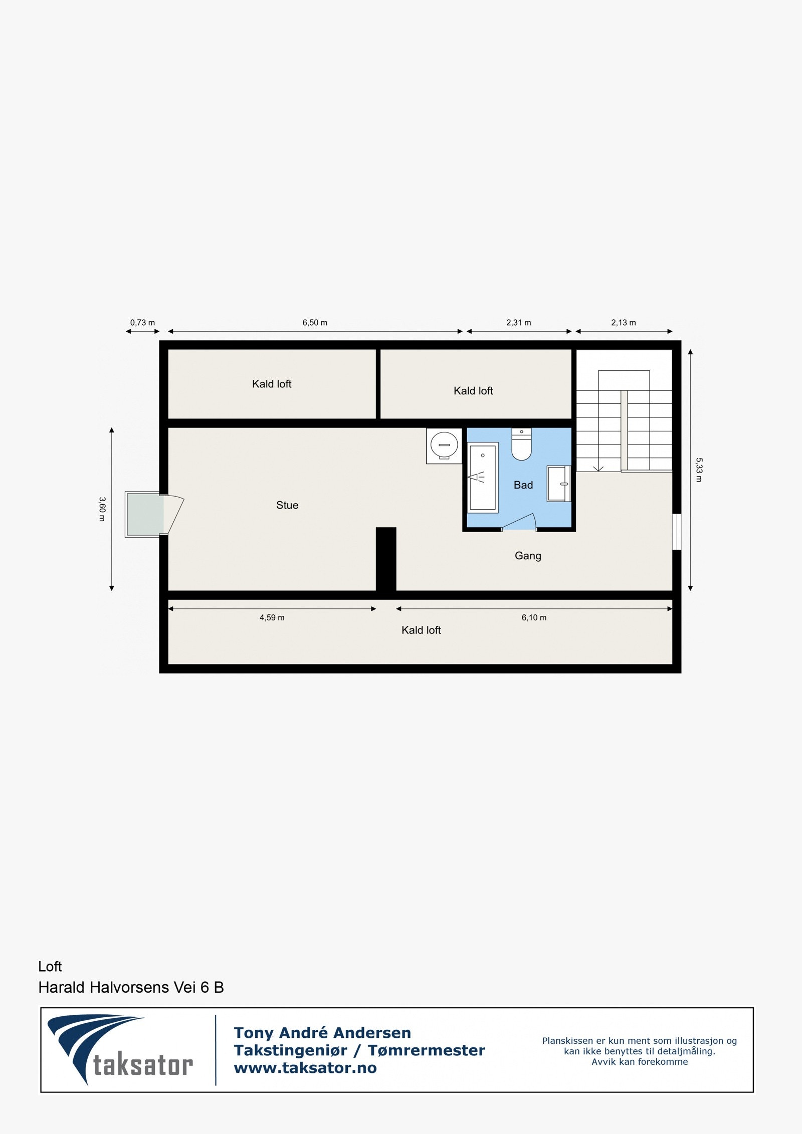 Loftsetasje Galleribilde