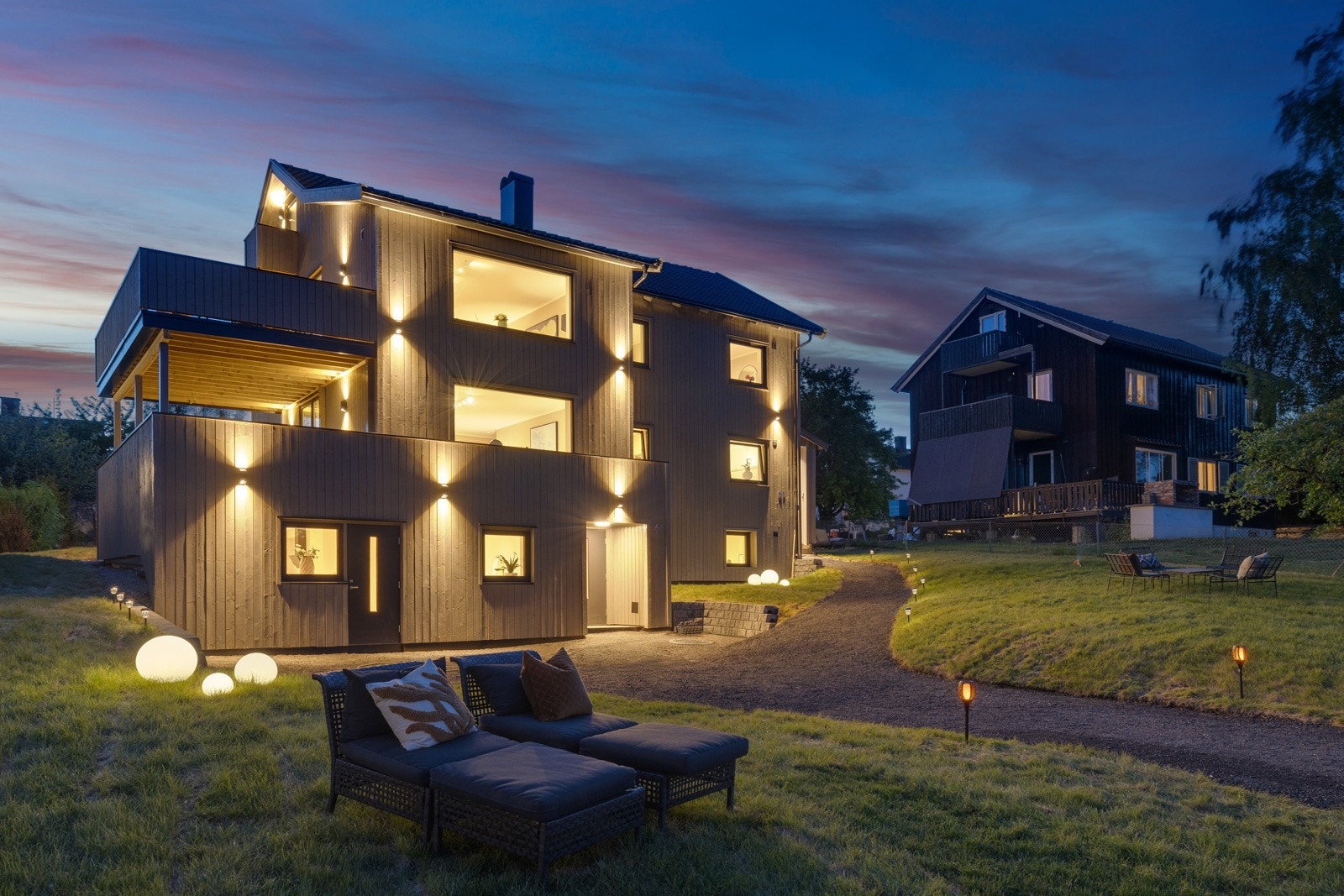 Kveldsstemning Galleribilde