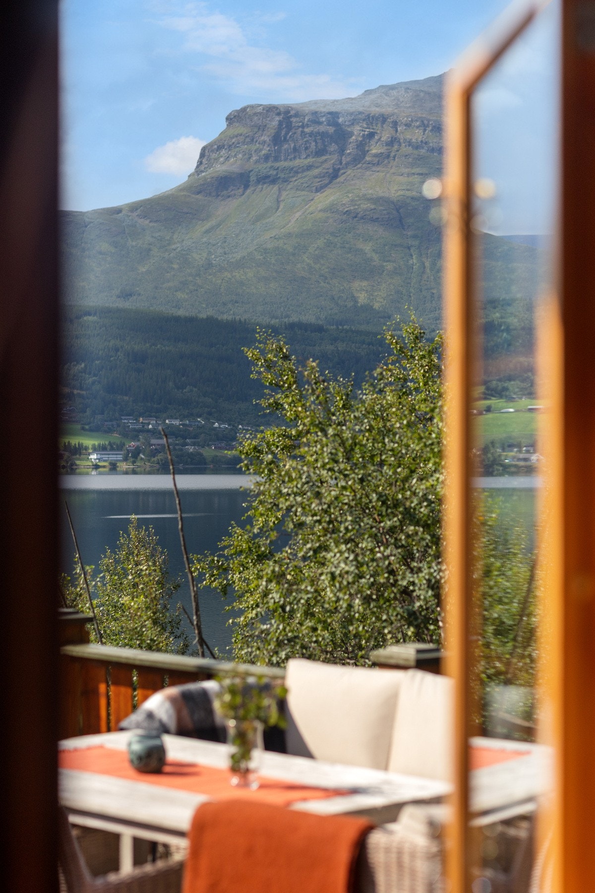 Fra stuen kan man ha dette utsynet Galleribilde