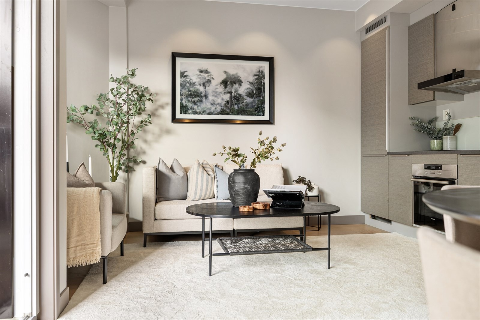 Det er lave månedlige felleskostnader i sameiet Galleribilde