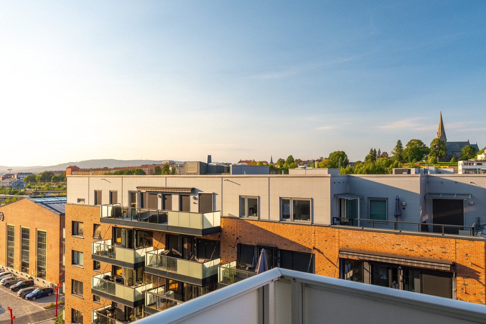 Perfekt å starte dagen med en morgenkaffe og denne utsikten. Galleribilde