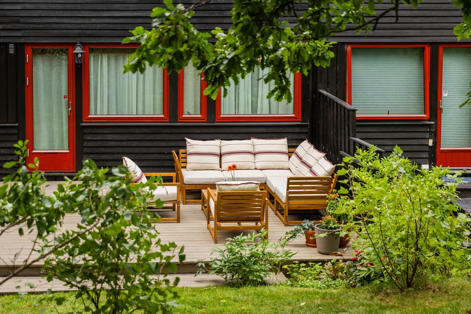 Tilbaketrukket og skjermet beliggenhet. Galleribilde