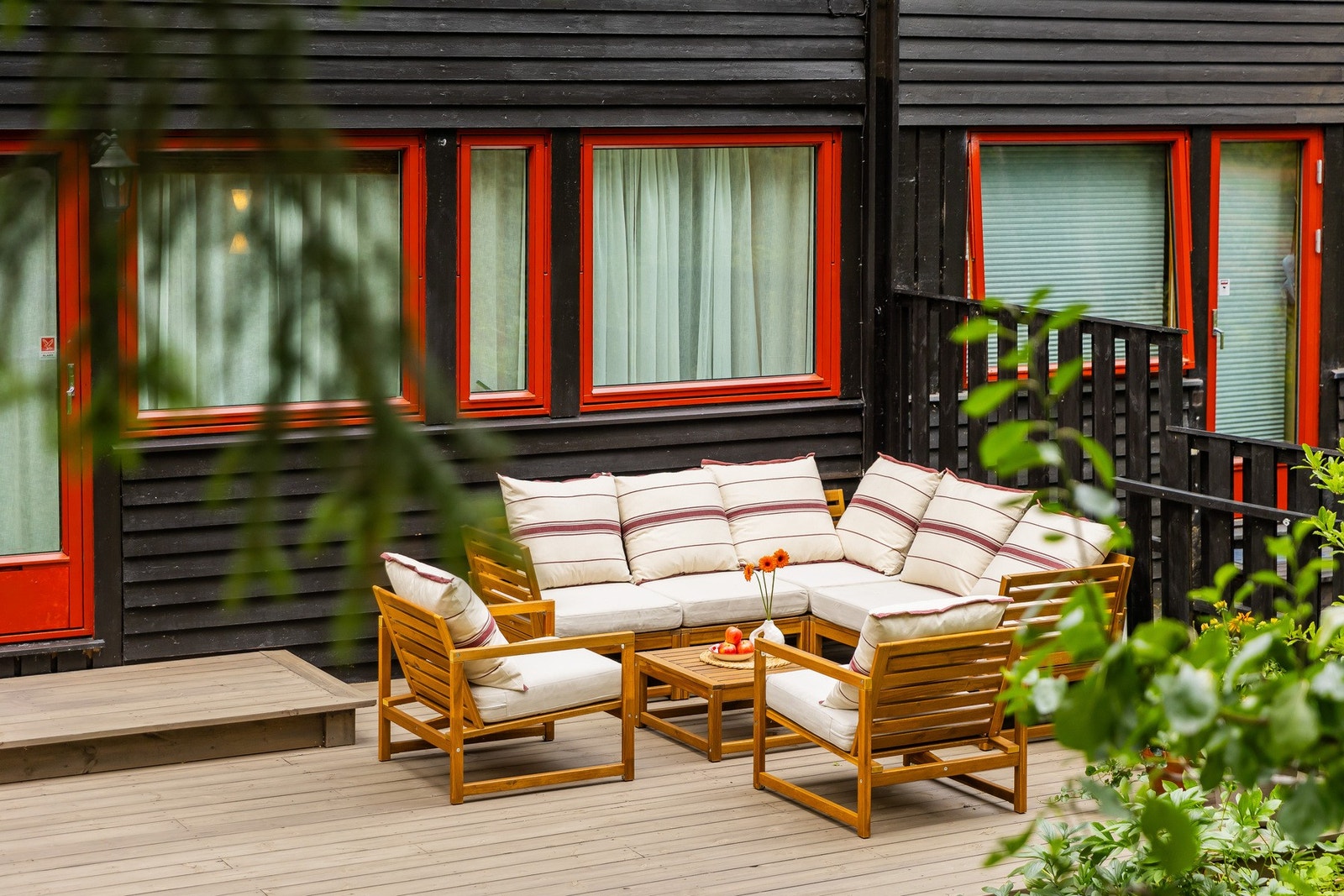 Tilbaketrukket og skjermet beliggenhet. Galleribilde