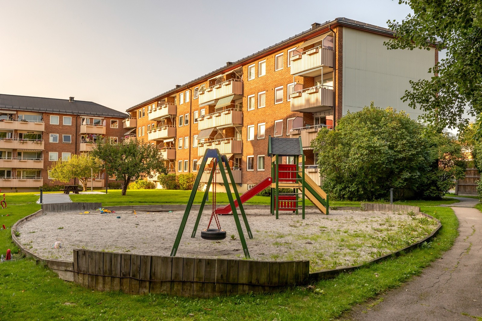 Fellesområdene er barnevennlige og svært innbydende Galleribilde