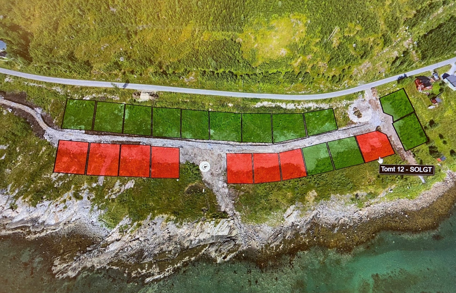 Hytte tomt nr 12 solgt. Galleribilde